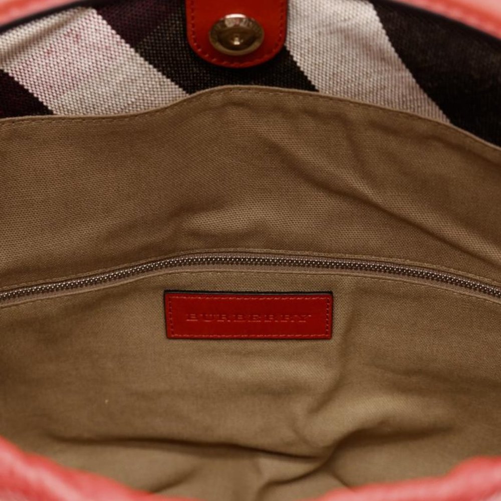 NWT BURBERRY MEDIUM ASHBY LEATHER HOBO BAG - Picture 8 of 12